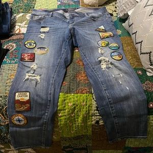 Torrid Extra Short Boyfriend Jeans